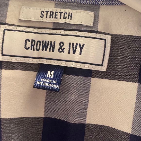 Croft & Barrow Men’s Dress Shirt Size M, Offers Welcome - Picture 4 of 4